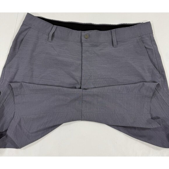 Bylt Mens Kinetic Shorts Size 2XL Gray Performance Chino Golf Stretch - Picture 2 of 16